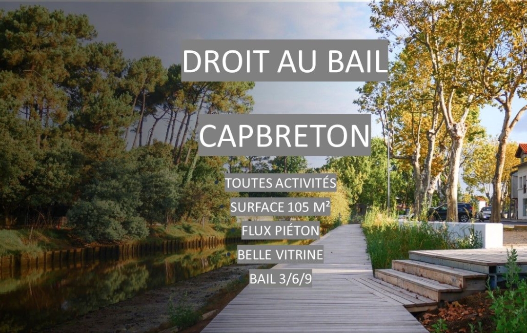 DULAU IMMOBILIER : Commerces | CAPBRETON (40130) | 105 m2 | 140 400 € 