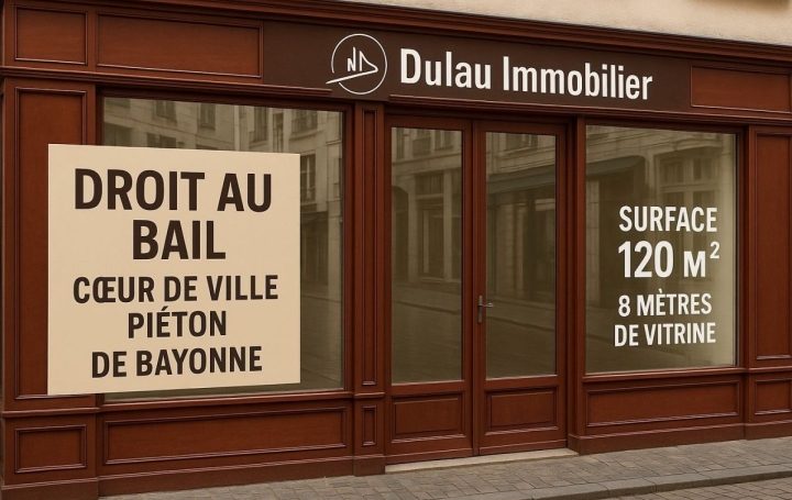Activité commerciale   BAYONNE  120 m2 191 800 € 