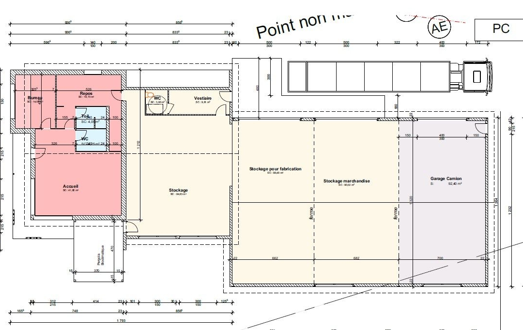 DULAU IMMOBILIER : Office | LABATUT (40300) | 530 m2 | 2 500 € 